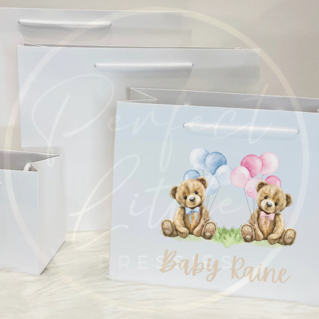 Paper Gift Bag - New Gender Reveal Designs