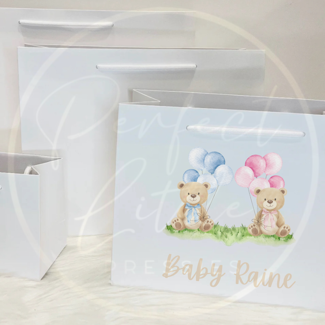 Paper Gift Bag - New Gender Reveal Designs