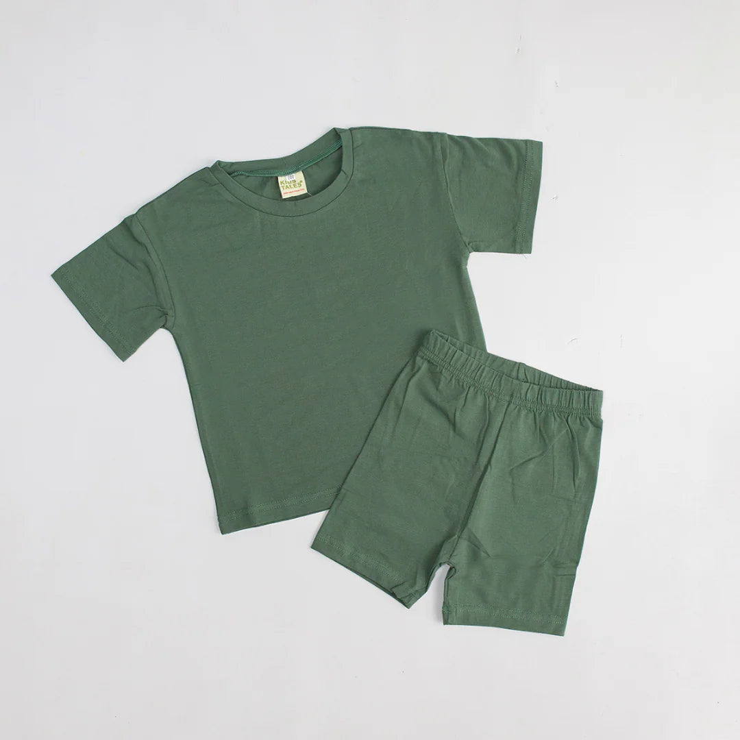 Kids T/Cycling Short Set (Younger Sizes)