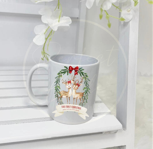 Christmas Mug - First Christmas Mrs/Mrs