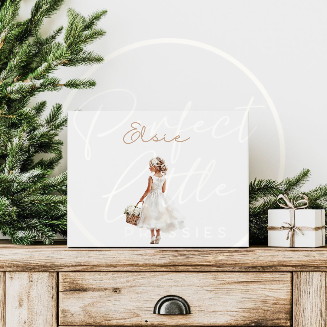 Flower Girl Magnetic Gift Box