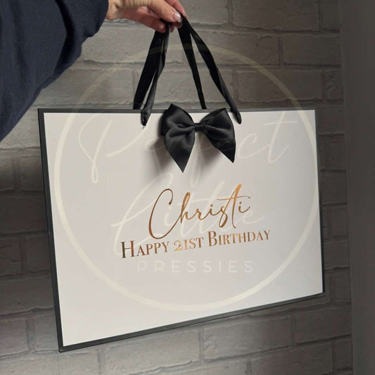 Outline Custom Occasion Gift Bag