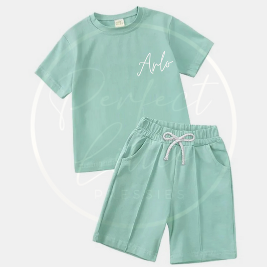 Kids Smart Shorts/T Set