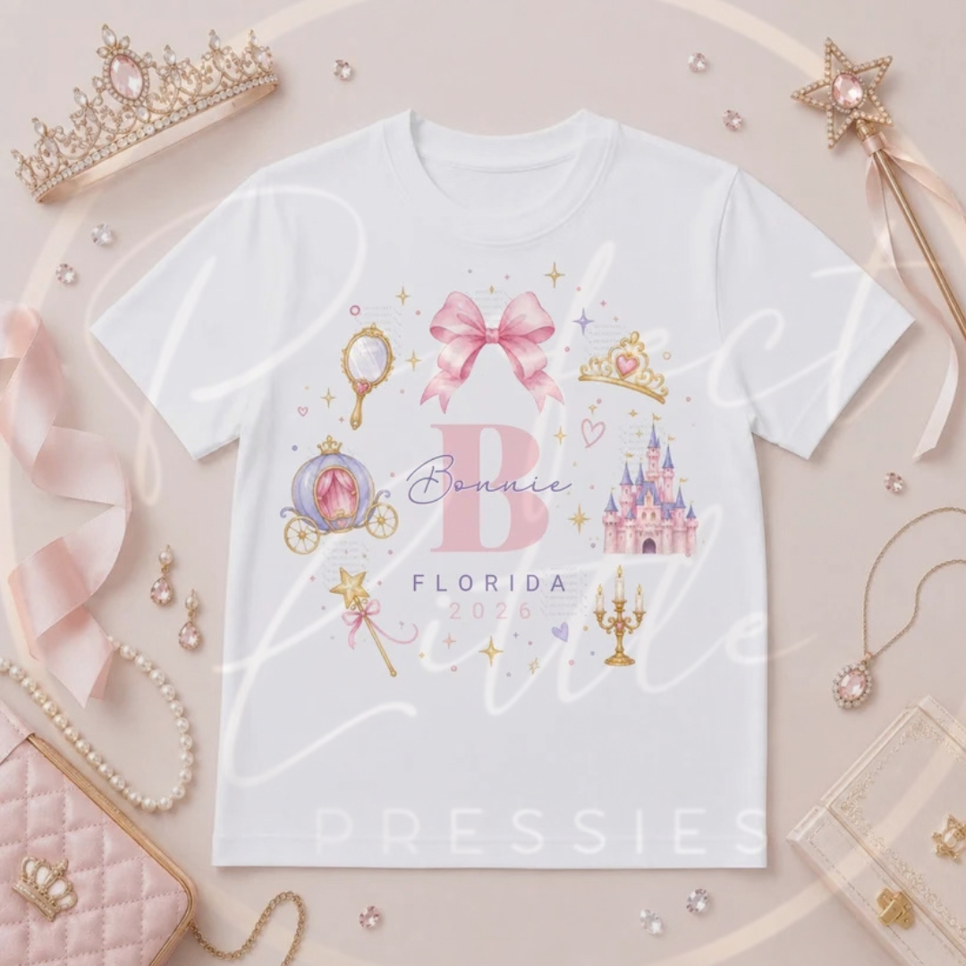 T-Shirt - Pink Magical Wreath