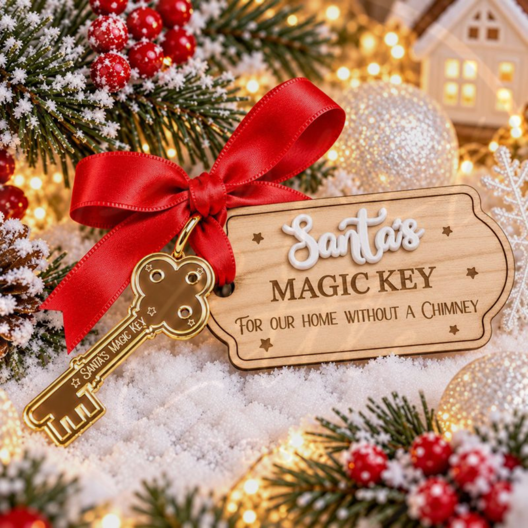 Christmas - Santa's Magic Key Home Without A Chimney