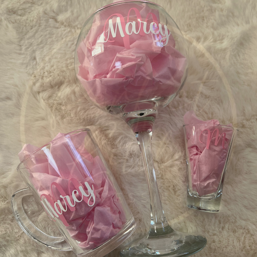 3 Piece Glassware Set (Gift Wrapped)