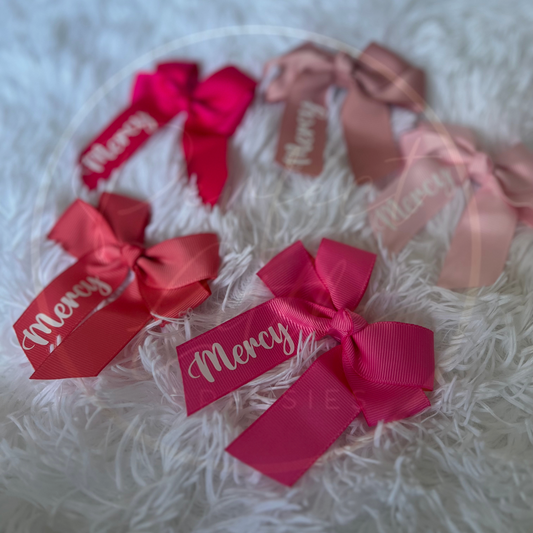 Hair Bow (40+ Colours)