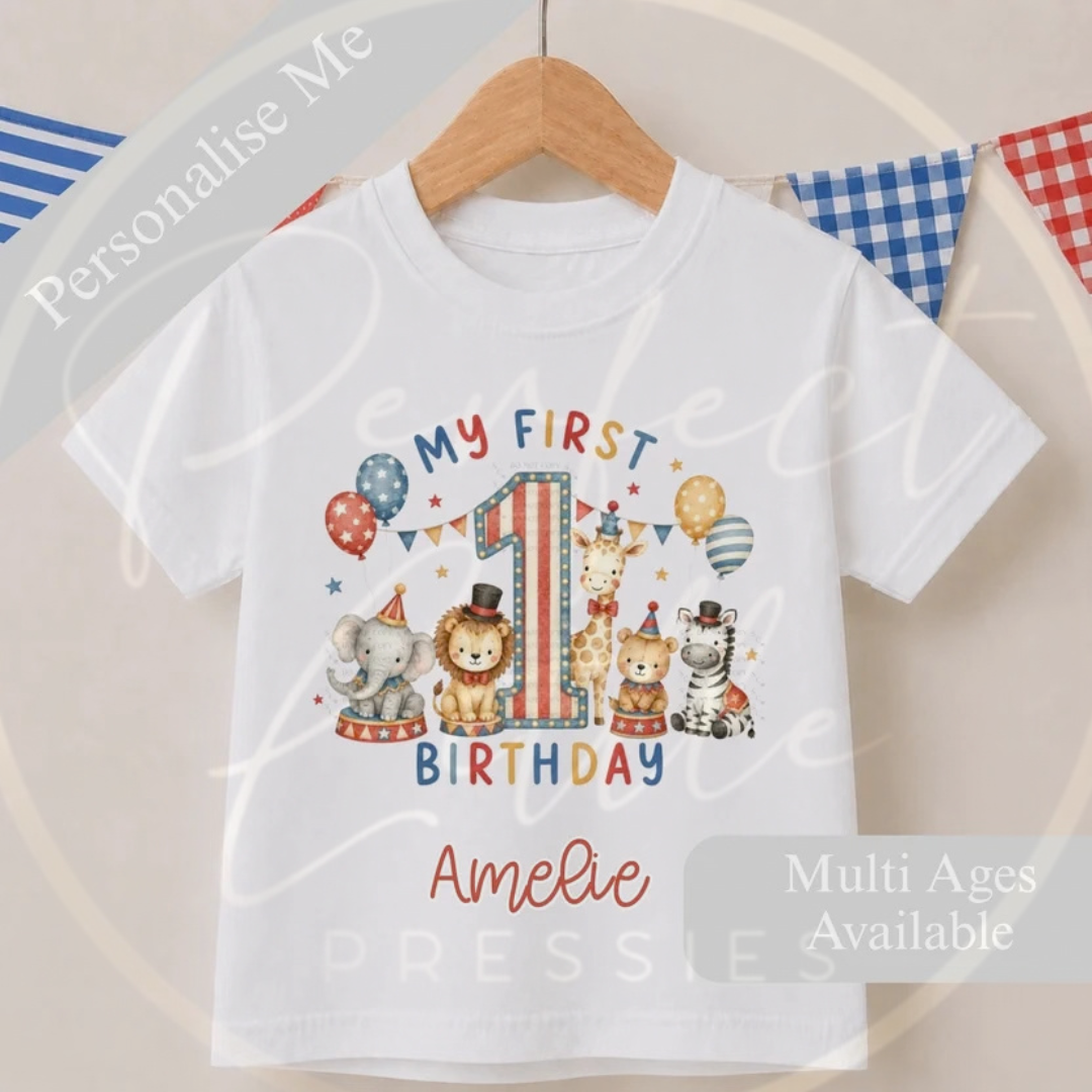 Birthday T-Shirt - Circus
