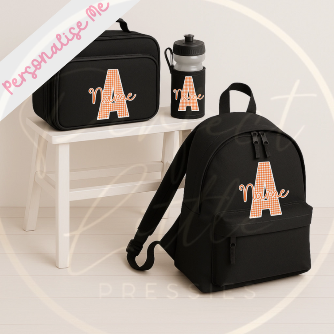 School Set - Red Gingham