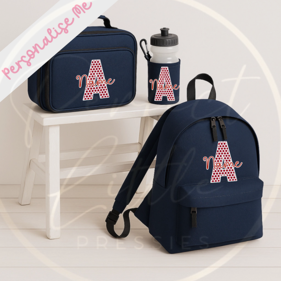School Set - Red Football