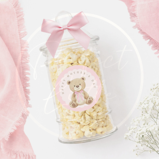 Mother's Day - Bear Design Fillable Sweet Jar