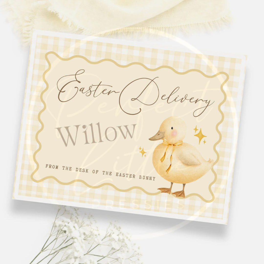 Easter - Little Duckling Box
