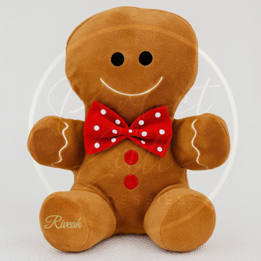 Christmas Teddy - Gingerbread Plush