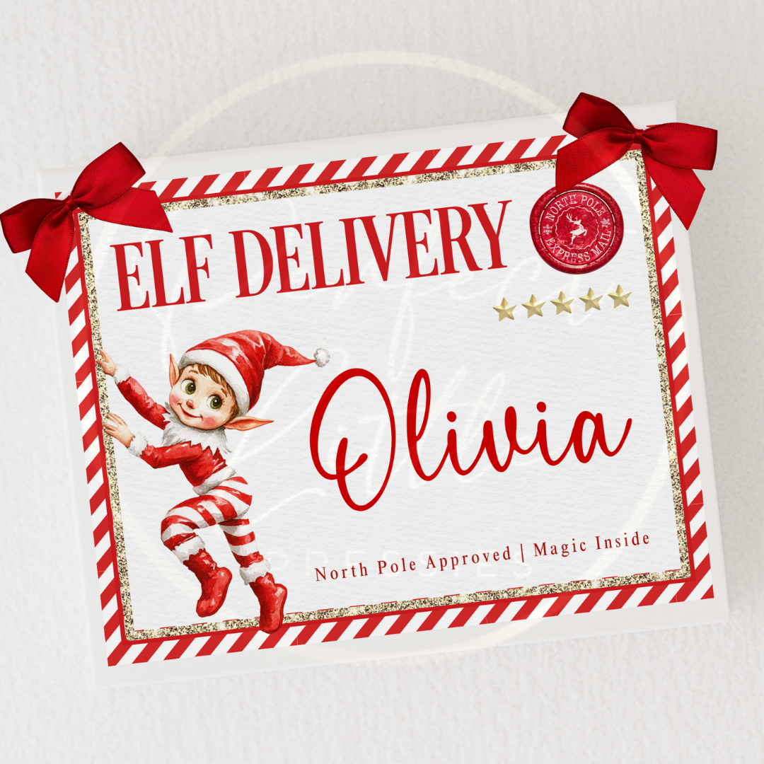 Christmas Box - Elf Delivery Topped