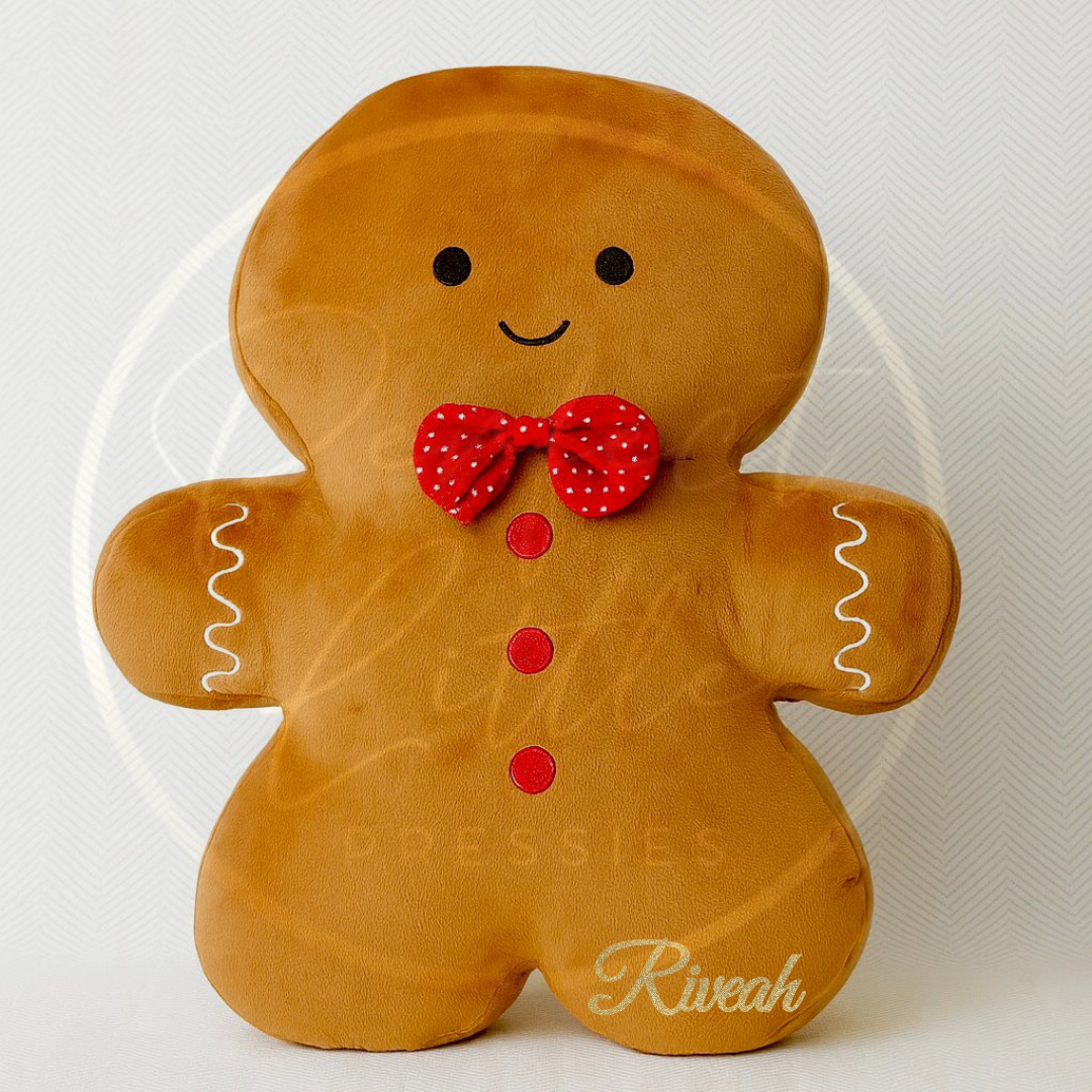 Christmas Teddy - Gingerbread Plush