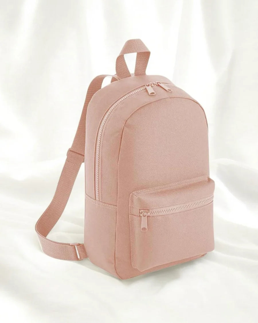 Personalised Backpack - Sage Bedtime Bear Design