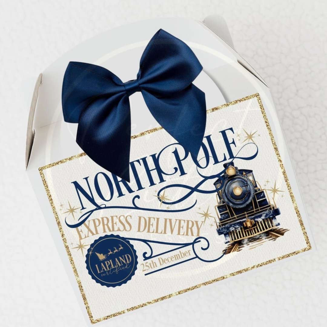 Christmas Treat Box - Navy Express