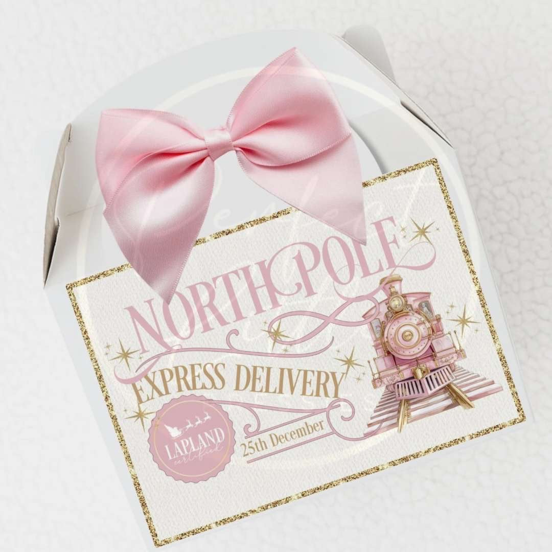 Christmas Treat Box - Pink Express