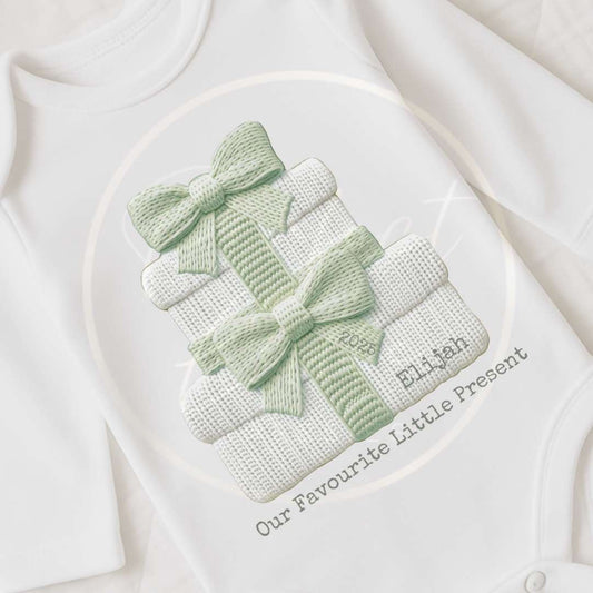 Christmas Sleepsuit - Favourite Present Designs