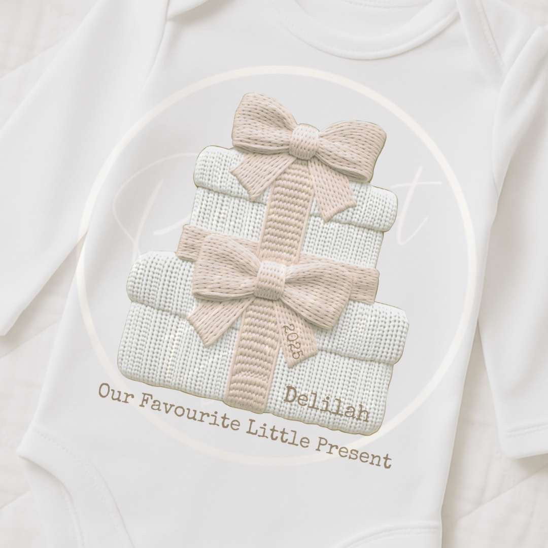 Christmas Sleepsuit - Favourite Present Designs