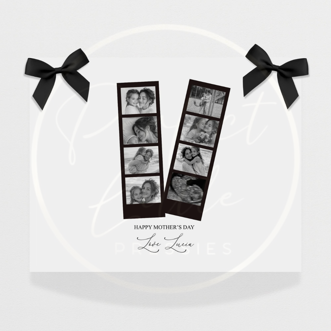Keepsake Box - Film Strip Prints