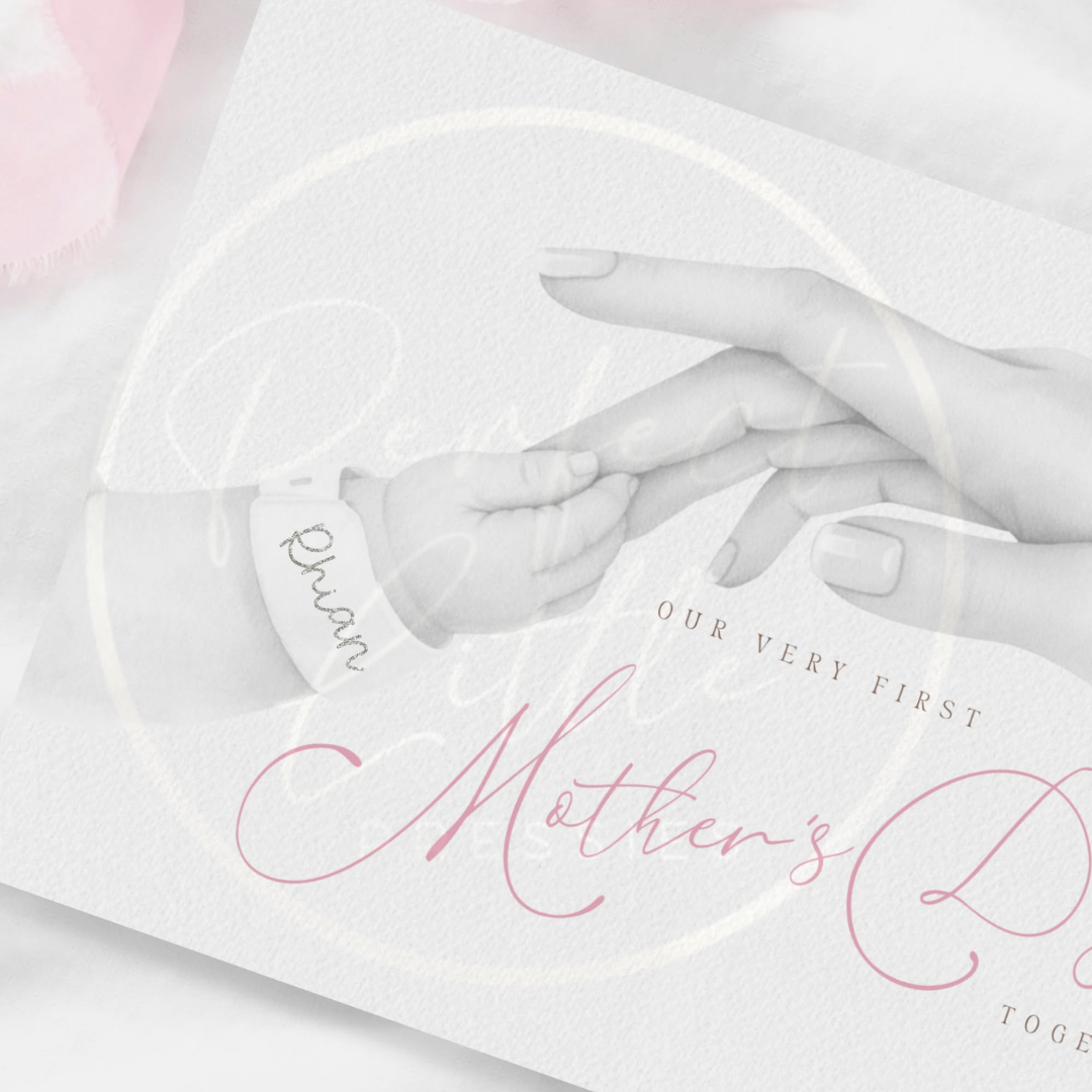 Custom Print - Mother And Baby Hands