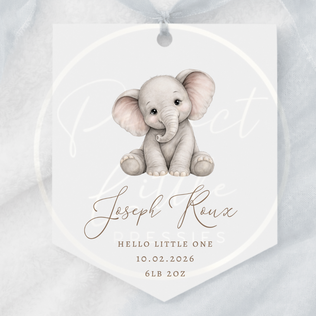 Hanging Pendant - Soft Elephant