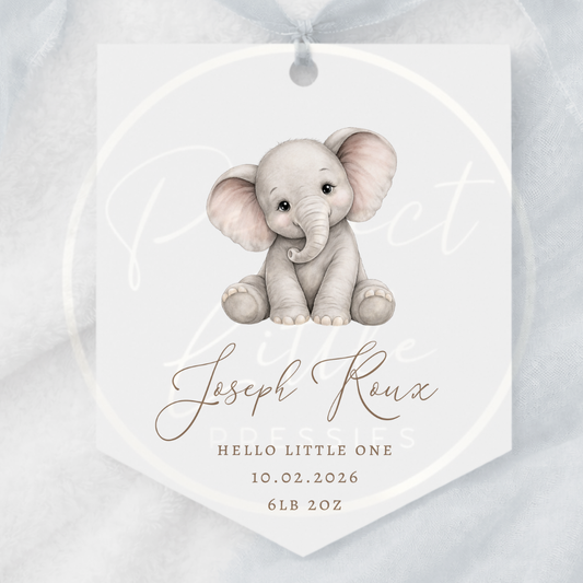 Hanging Pendant - Soft Elephant