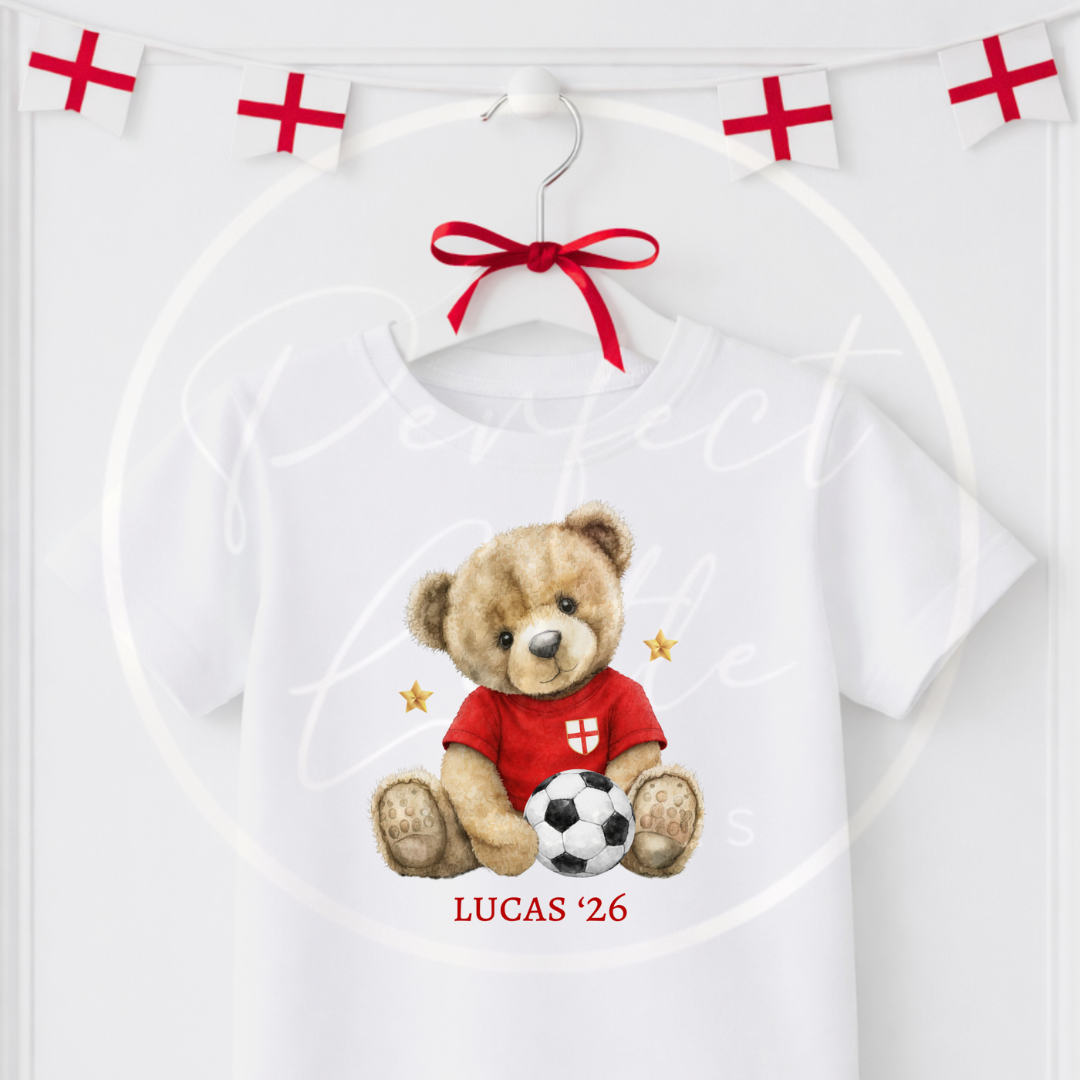 World Cup - Kids T-Shirt England Bear