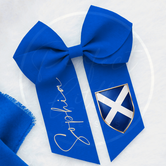 World Cup - Scotland Shield Hair Bow