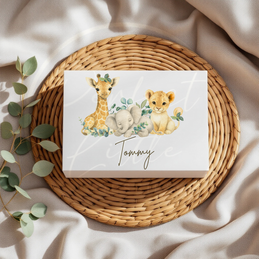 Safari Trio - Keepsake Box