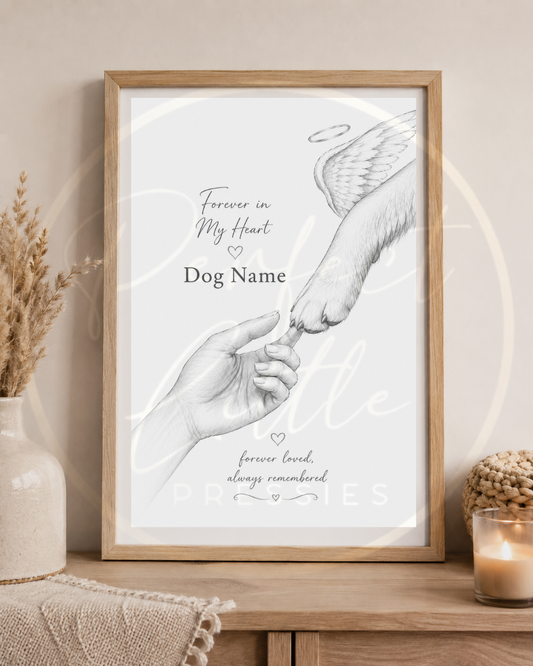 PAY WHAT YOU CAN AFFORD - Dog Paw Memorial (Digital Download)