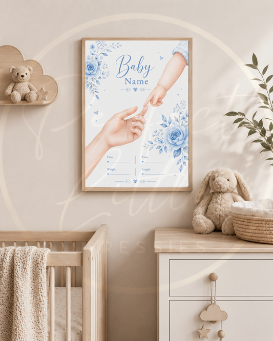 PAY WHAT YOU CAN AFFORD - Baby Birth Hands Colour (Digital Download)