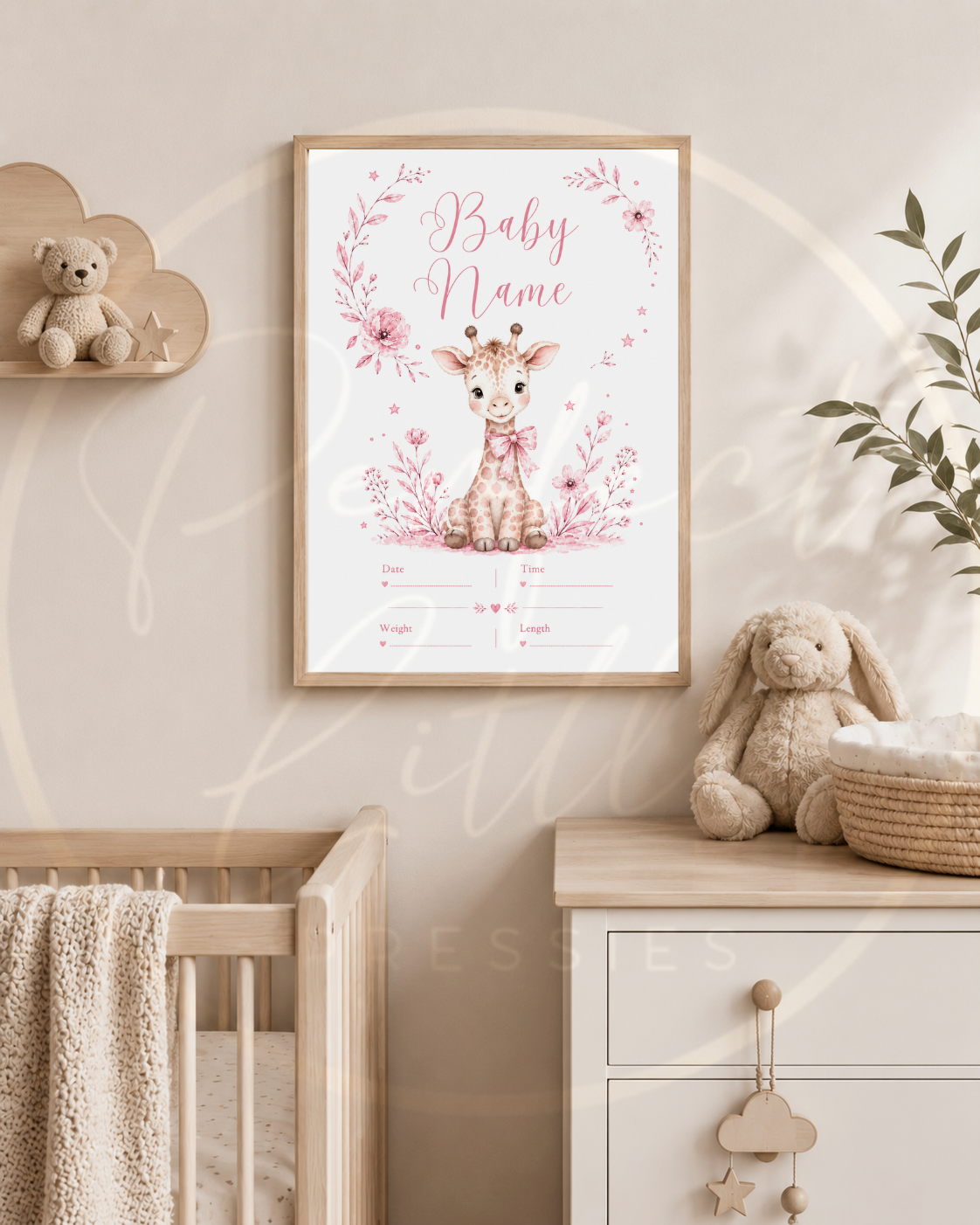 PAY WHAT YOU CAN AFFORD - Baby Birth Giraffe (Digital Download)