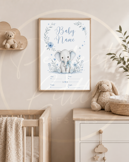 PAY WHAT YOU CAN AFFORD - Baby Birth Elephant (Digital Download)
