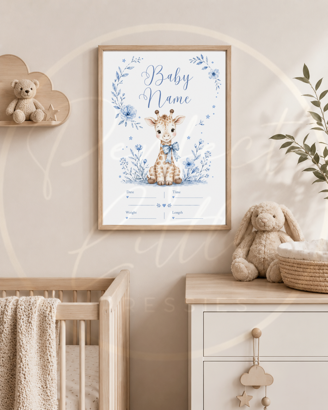PAY WHAT YOU CAN AFFORD - Baby Birth Giraffe (Digital Download)