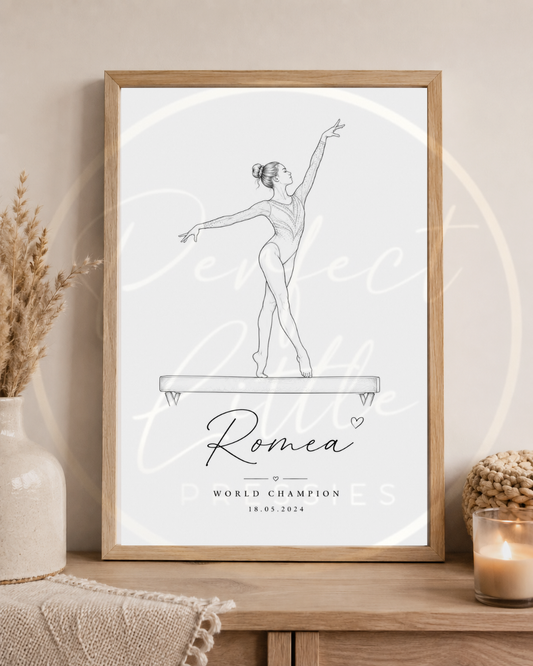 PAY WHAT YOU CAN AFFORD - Fine Line Gymnast (Digital Download)
