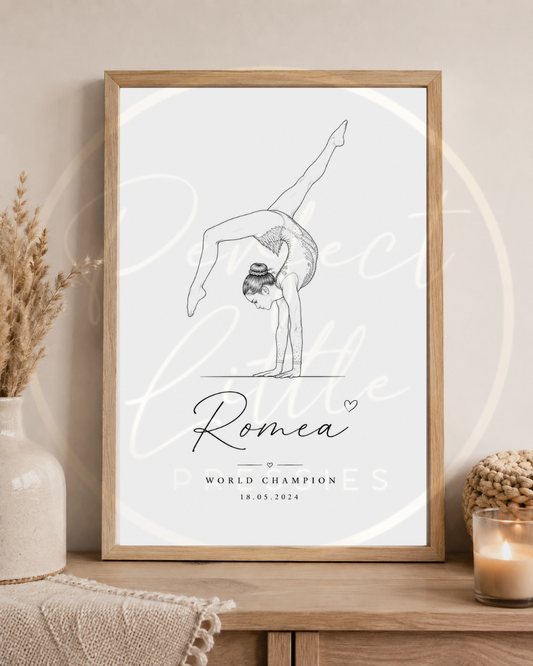 PAY WHAT YOU CAN AFFORD - Fine Line Gymnast/Acrobat (Digital Download)
