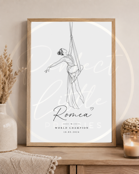 PAY WHAT YOU CAN AFFORD - Fine Line Aerial Silks Dancer (Digital Download)