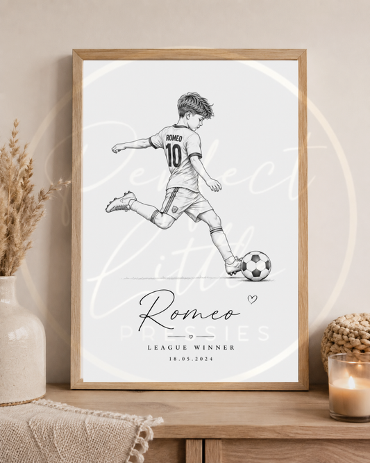 PAY WHAT YOU CAN AFFORD - Football Sketch (Digital Download)