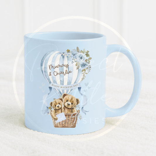 Mother's Day - Blue Hot Air Balloon Mug