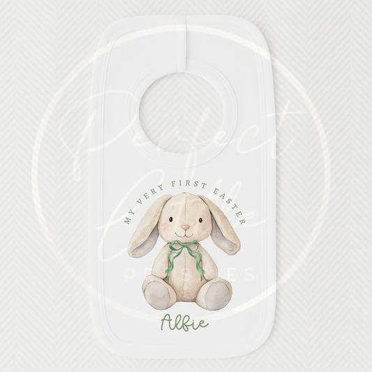 Easter - Sage Soft Bunny Bib