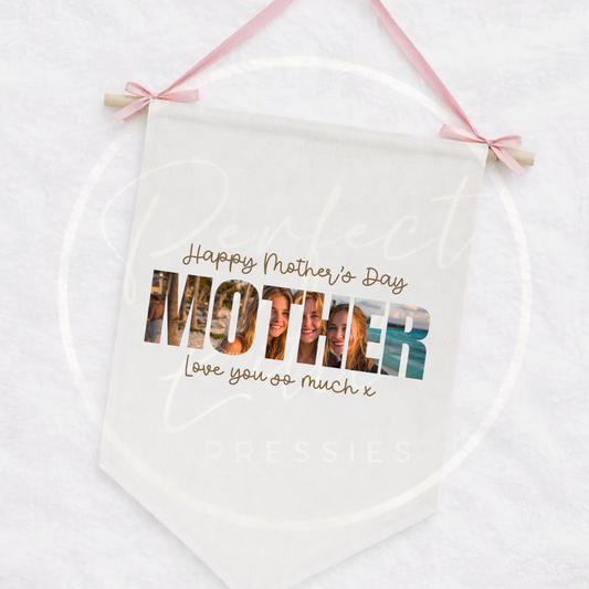 Mother's Day - Custom Photograph Hanging Pendant