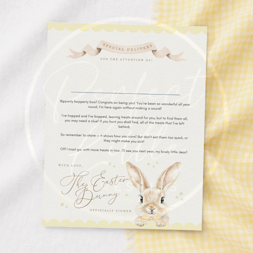 Easter - Pastel Banner Certificate