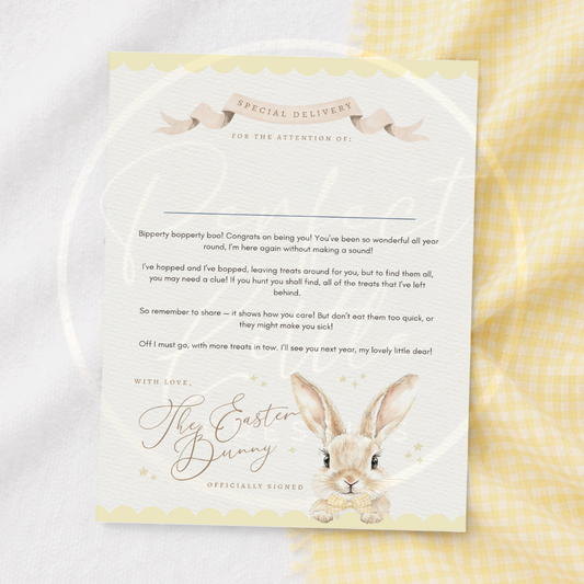 Easter - Pastel Banner Certificate