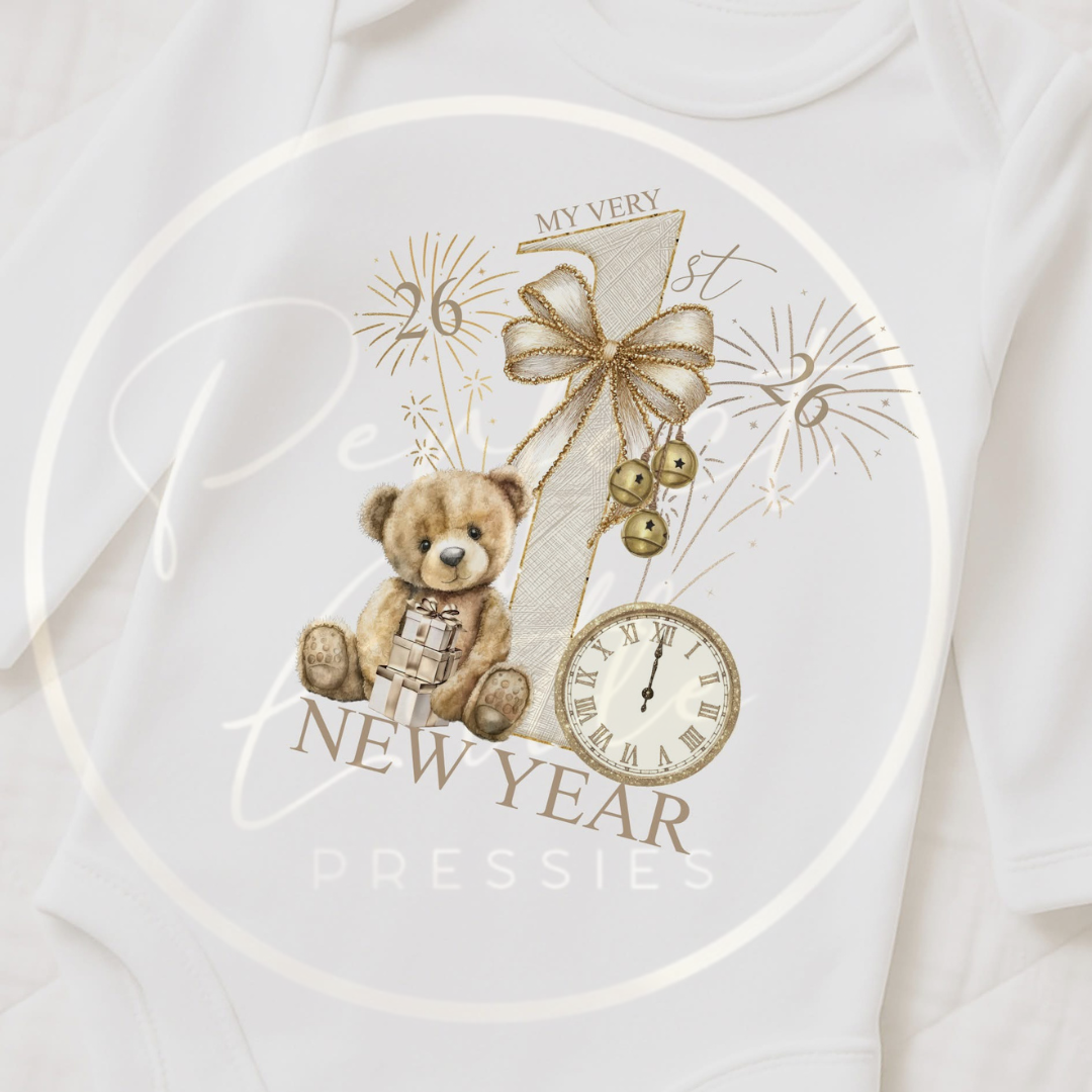 Baby Sleepsuit - My Very 1st New Year