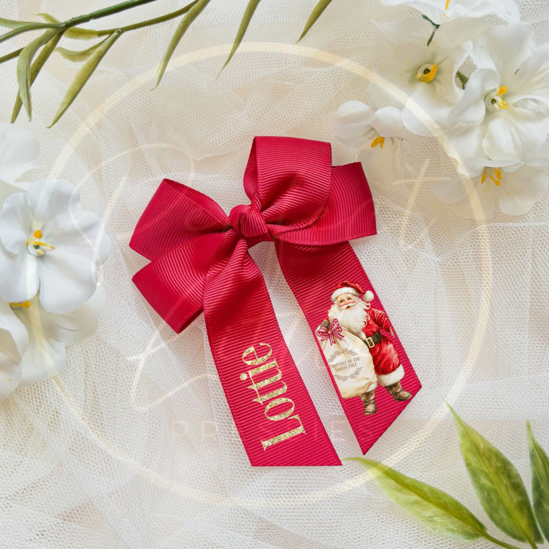 Christmas Bow - Santa Classic