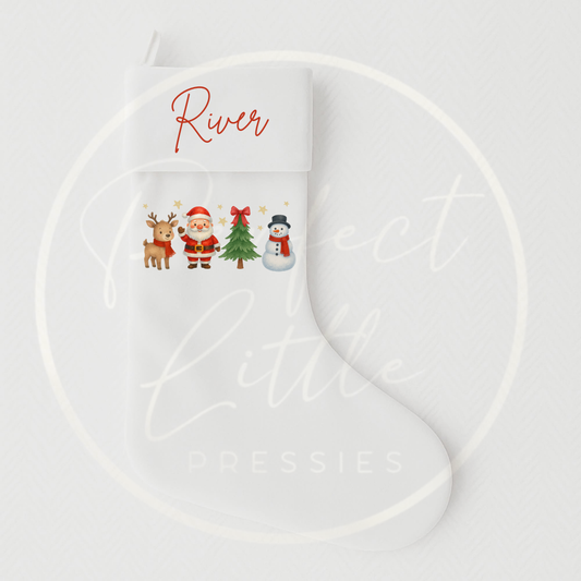 Christmas Stocking - Christmas Friends