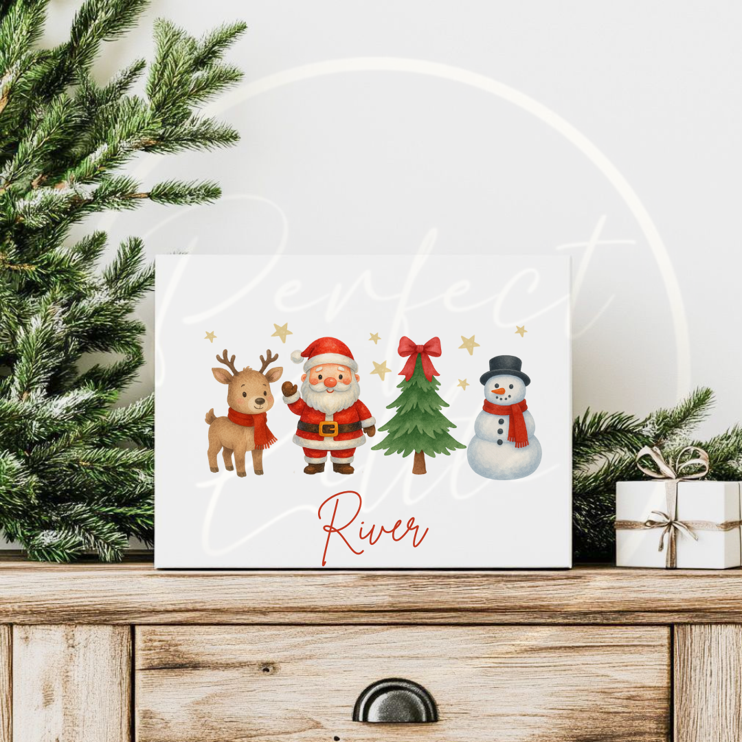 Christmas Box - Red Christmas Friends