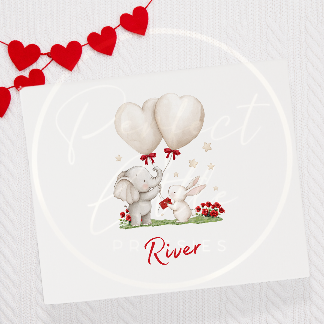 Valentines - Elephant/Bunny Box